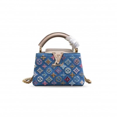 LOUIS VUITTON CAPUCINES MINI M12947 (21*13.6*8cm) LOUIS VUITTON CAPUCINES MINI M12947 (21*13.6*8cm)